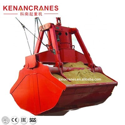 Grabbøtte med fire tau