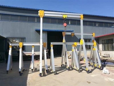 Hvorfor velge portalkraner i aluminium med ramme?